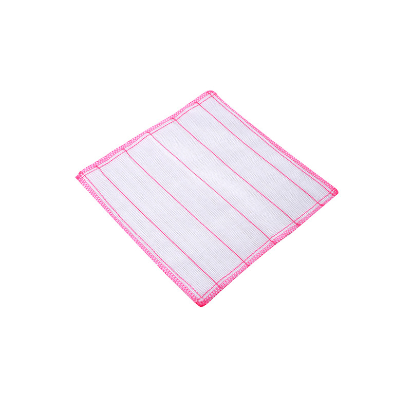 1364 Kitchen 5-Layer Quilted Dishcloth Tablecloth Rag Cotton Yarn Dish Towel Small Square Towel Rag Single Piece