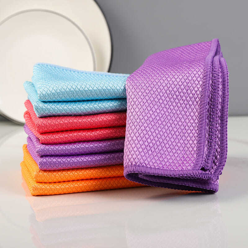 Window Cleaning Waterless Marking Cloth Thickened Kitchen Dishcloth Cleaning Towel Absorbent Wipe Table Scouring Pad Scale Rag