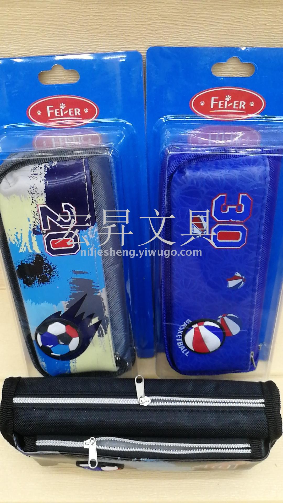 Korean version of the Pen bag sports large capacity pencils bag cartoons and bags storage box as Hongsheng writing cases