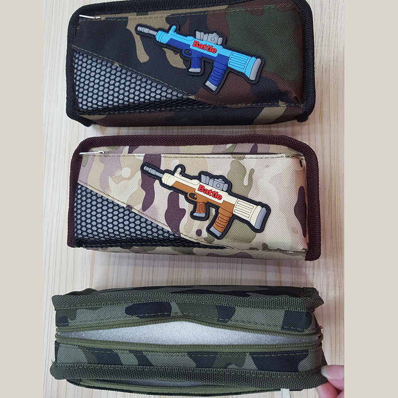 Male sniper Rifle Single Layer Camouflage cloth Pen Bag