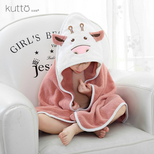 Factory Direct Sales Coral Fleece Hanging Hand Towel Kids' Towel Cartoon Kitchen Bathroom Home Small Square Towel Wholesale