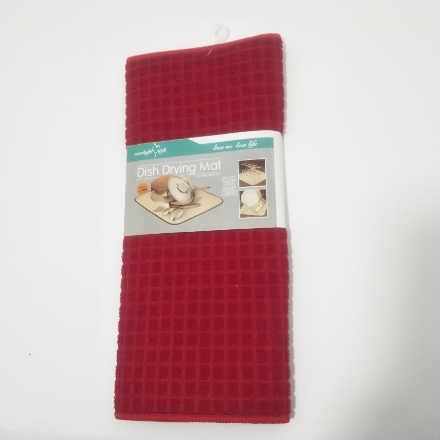 Super fine fiber dry mat sponge mat kitchen, water cushion, towel pad, dry mat.