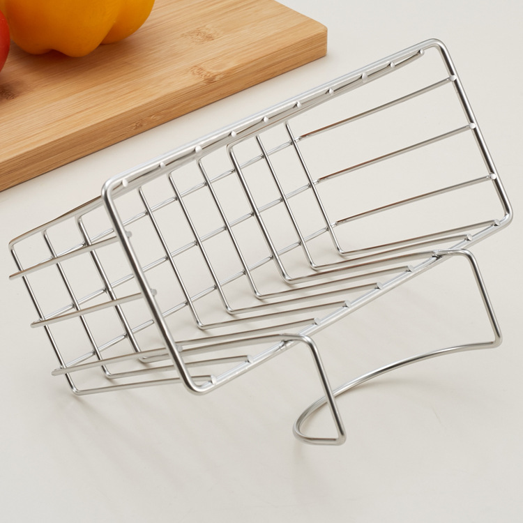Kitchen stainless - steel sink water basket Sponge water towel rack hanging basket Kitchen stainless - steel sink water basket Sponge water towel rack hanging basket