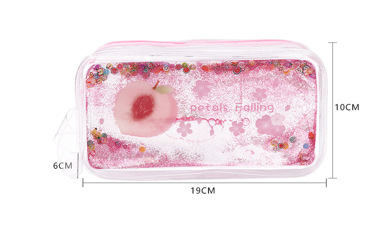 Fat bag avocado pencil bag fruit pen bag large capacity pencil bag stationery bag