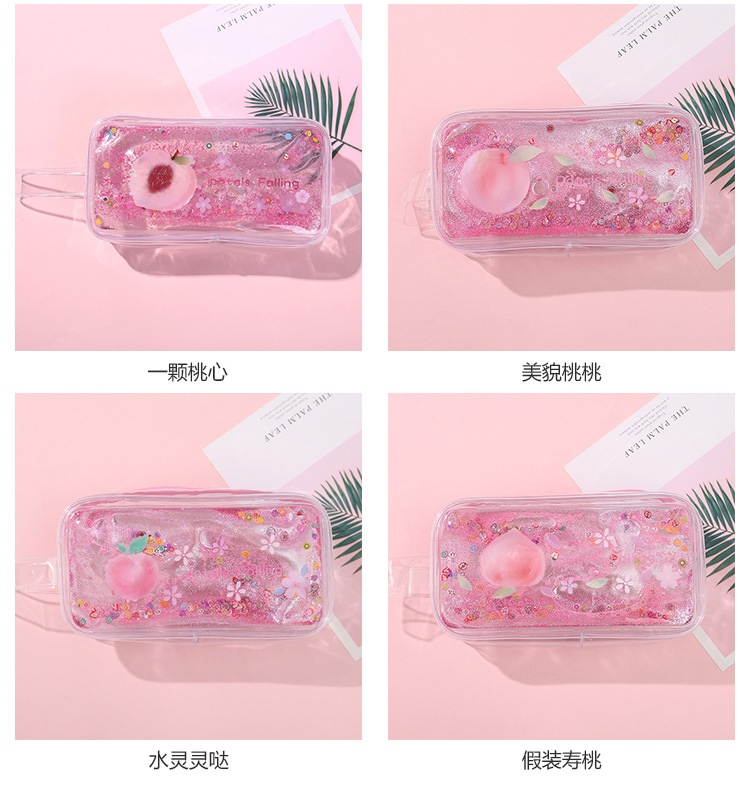 Fat bag avocado pencil bag fruit pen bag large capacity pencil bag stationery bag
