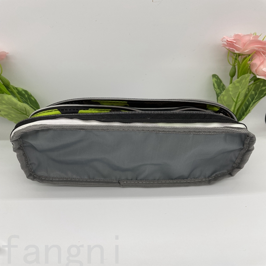 Mi Cai Male and Female Primary and Secondary School Students New Zipper Multi-Layer Pen Bag Stationery Case