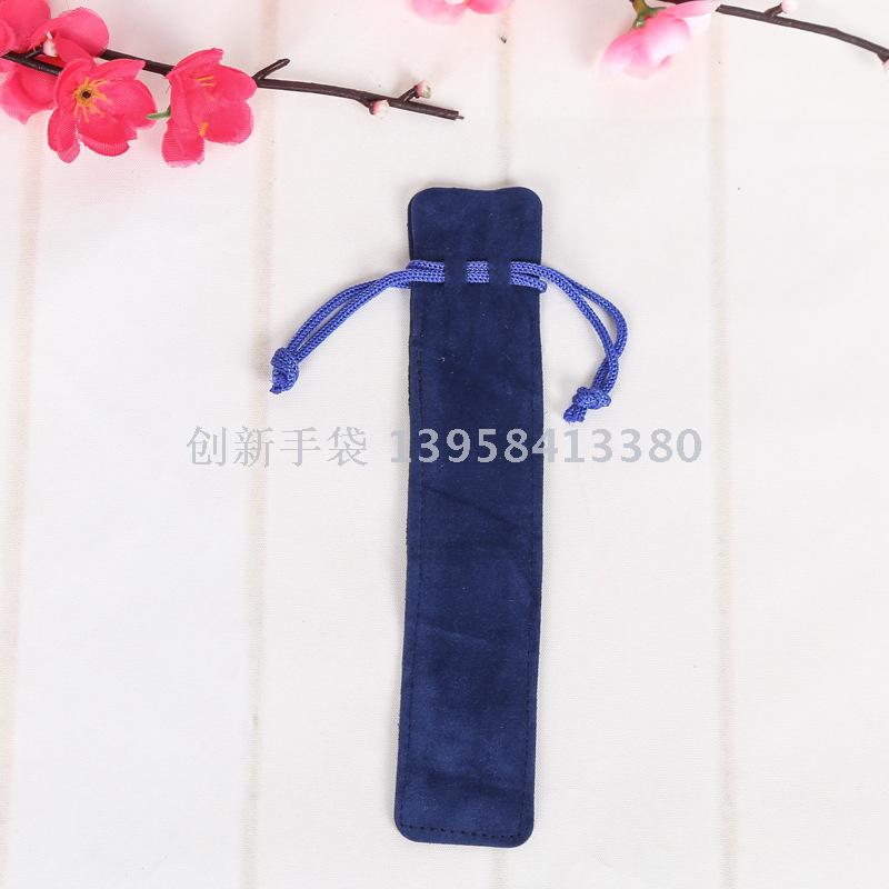 Flannelette pen bag and flocking pen bag spot Flannelette pen bag double - sided pen bag pen bag in the spot