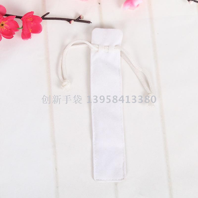 Flannelette pen bag and flocking pen bag spot Flannelette pen bag double - sided pen bag pen bag in the spot