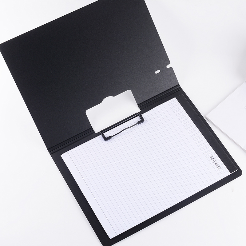 Pp Test Paper Clip Double-Sided Foaming Plate Holder Thickened A4 Folder Office Supplies Folder Rainbow Color Storage Clip