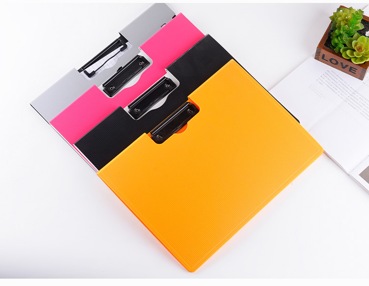 Pp Test Paper Clip Double-Sided Foaming Plate Holder Thickened A4 Folder Office Supplies Folder Rainbow Color Storage Clip Pp Test Paper Clip Double-Sided Foaming Plate Holder Thickened A4 Folder Office Supplies Folder Rainbow Color Storage Clip