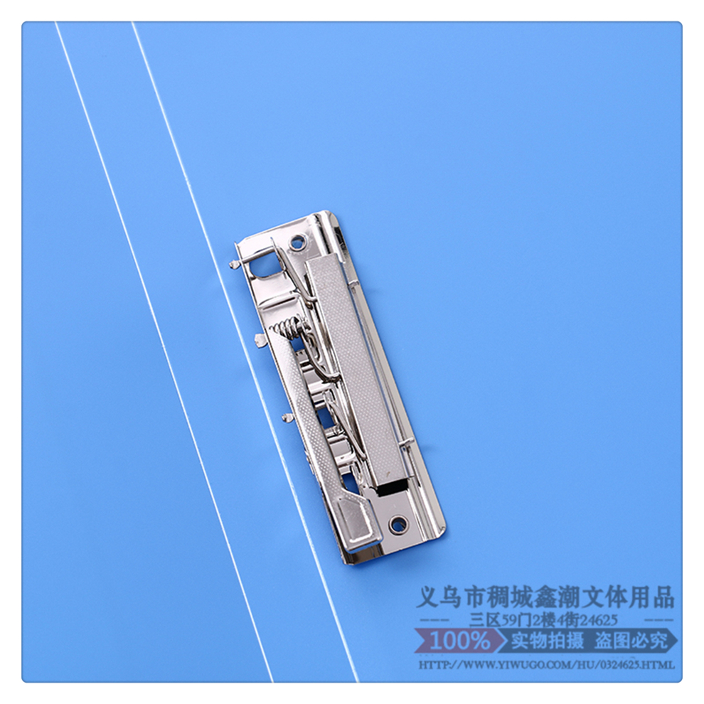 A4 Folder Single Long Purse Single-Sided Materials Ticket Clips Document Paper Clip Office Supplies Student Stationery