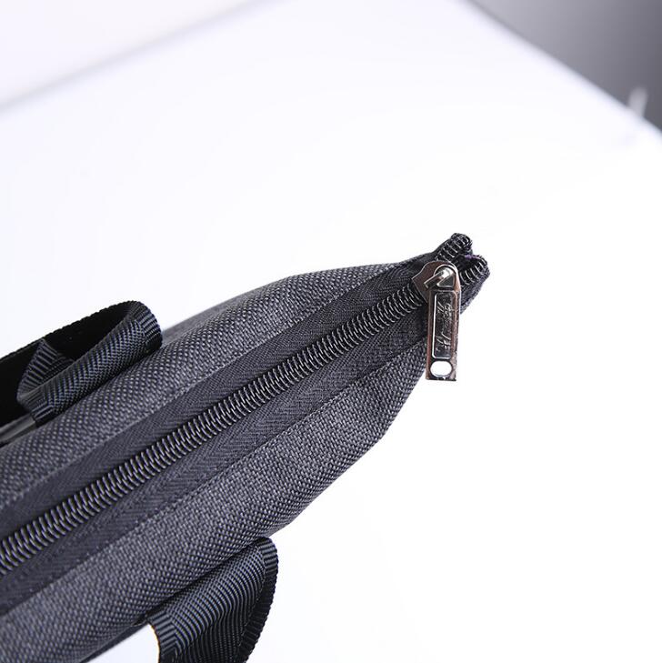 Oxford cloth double zipper briefcase bag office supplies