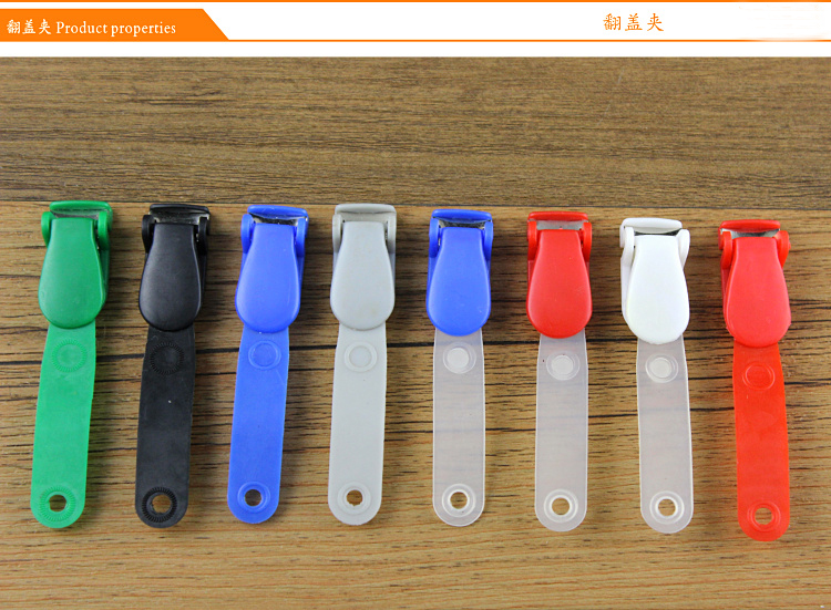 The metal clip badge clip cable clip clip label work documents iron clamp office supplies The metal clip badge clip cable clip clip label work documents iron clamp office supplies