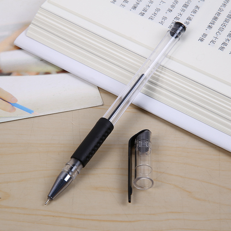 Factory direct sales office supplies black neutral pen student stationery signature pen 0.5mm yiwu stationery wholesale Factory direct sales office supplies black neutral pen student stationery signature pen 0.5mm yiwu stationery wholesale
