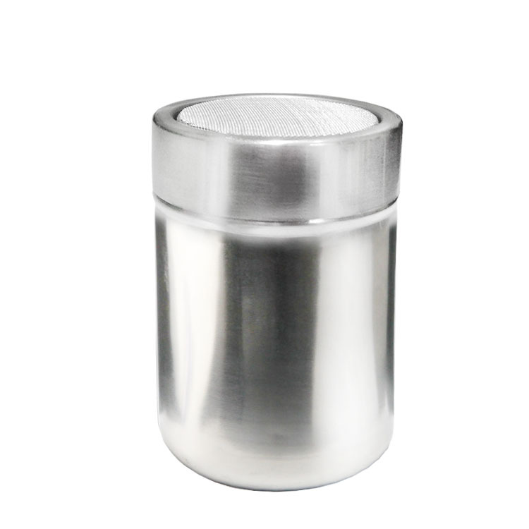 steel duster Fancy coffee duster powder sieve powder can Cocoa powder matcha powder printing die seasoning bottle