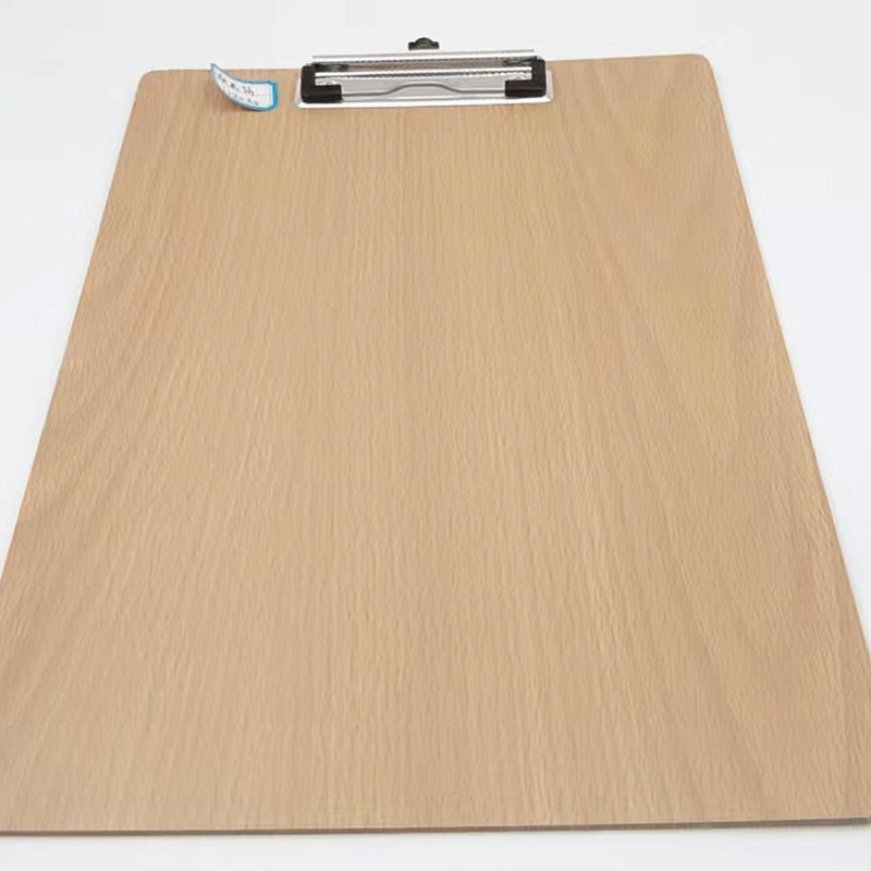 Thickened Wooden Hanging Plate Holder A4 Folder Base Plate Tablet Clip Plate Holder Menu Paper Plywood Office Supplies Flat Plate Holder