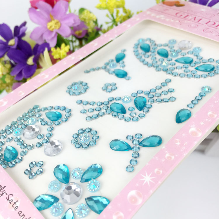 Genuine resin diamond decoration mobile phone furniture office supplies children&#039;s award l sticker environmental