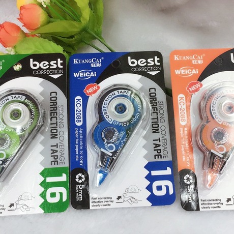 Crazy color kc-2078 elementary school students correction tape correction tape creative correction tape office supplies wholesale 16