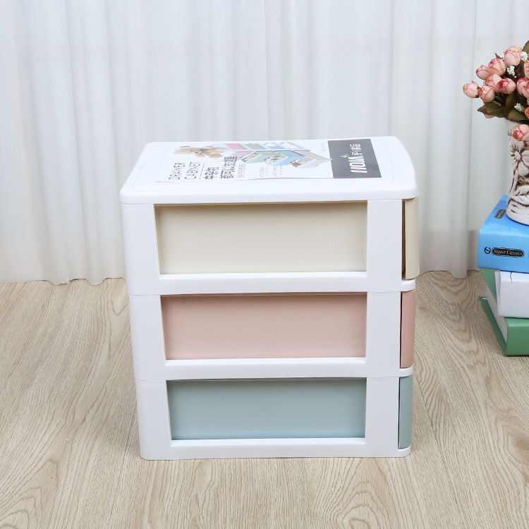 Desktop Drawer Office Supplies Storage Box Plastic Multi-Layer Debris Storage Box File Storage Cabinets