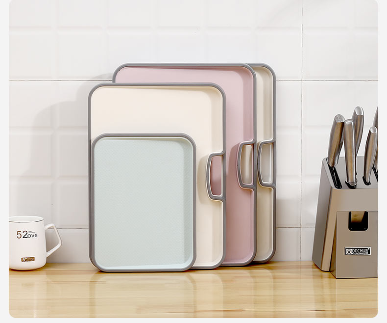 Chopping Block Cutting Board Household Chopping Board Small Dormitory Mini Plastic Thickened Double-Sided Cutting Board Food Grade PE Cutting Board Chopping Block Cutting Board Household Chopping Board Small Dormitory Mini Plastic Thickened Double-Sided Cutting Board Food Grade PE Cutting Board