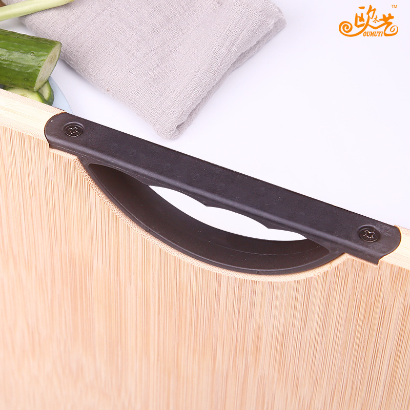 Home Chopping Board Multi-Functional Square Inner Handle Thickened Bamboo Cutting Board Can Be Hung Kitchen Chopping Board Chopping Board Customized