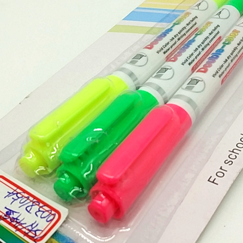Sunshine Department Store Suction Card Double-Headed Color Fluorescent Pen Student Marking Pen, Watercolor Pen, Office Supplies Sunshine Department Store Suction Card Double-Headed Color Fluorescent Pen Student Marking Pen, Watercolor Pen, Office Supplies
