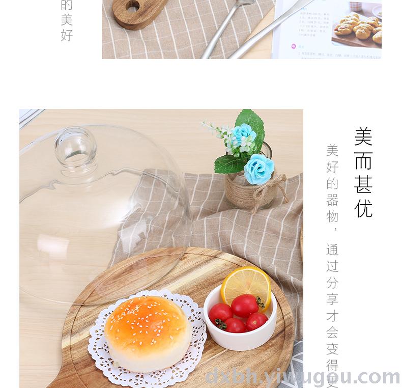 Acacia wood chopping board chopping board solid wood steak pizza board bread board with a snack cake cake dish Acacia wood chopping board chopping board solid wood steak pizza board bread board with a snack cake cake dish