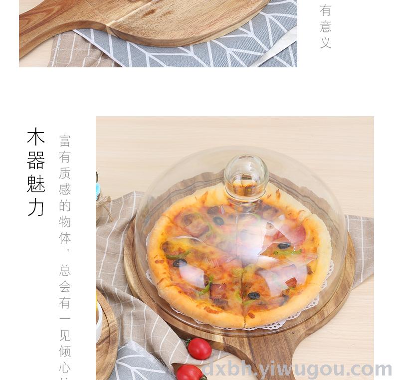 Acacia wood chopping board chopping board solid wood steak pizza board bread board with a snack cake cake dish Acacia wood chopping board chopping board solid wood steak pizza board bread board with a snack cake cake dish