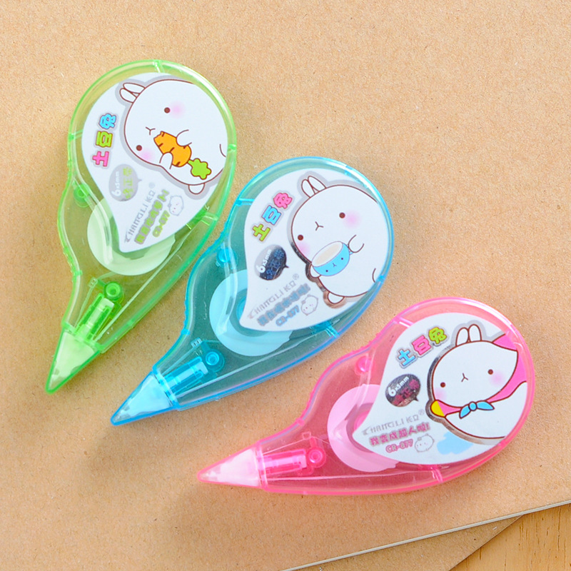 Correction tape high PS plastic environmental protection durable correction tape office supplies Correction tape high PS plastic environmental protection durable correction tape office supplies