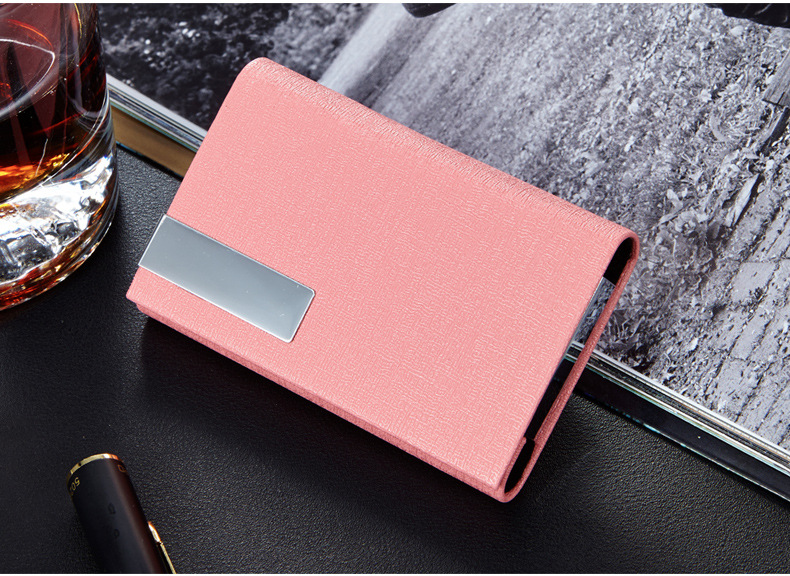 Custom business card holder business card box office supplies card box fashionable portable business card bag Custom business card holder business card box office supplies card box fashionable portable business card bag