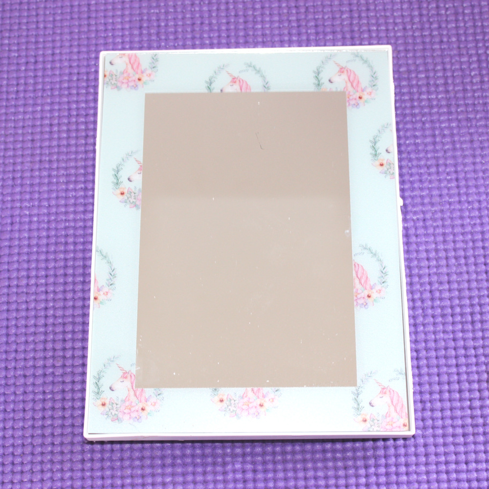 Table dressing mirror mirror mirror mirror portable desktop princess mirror simple fashion mirror