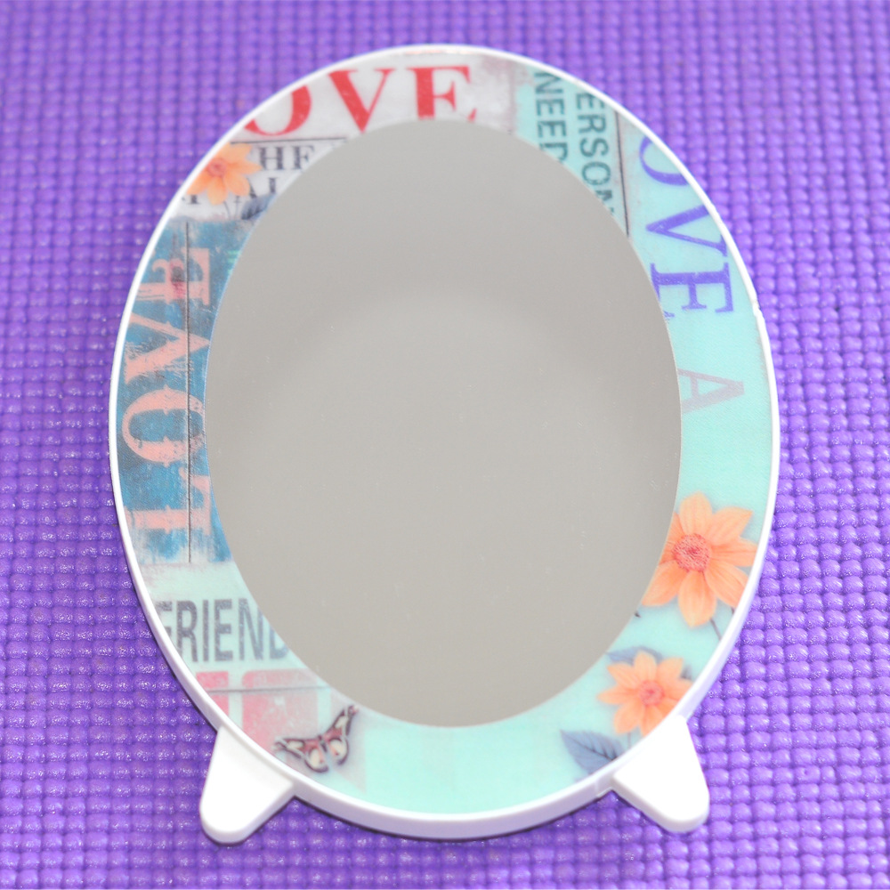 Table dressing mirror mirror mirror mirror portable desktop princess mirror simple fashion mirror