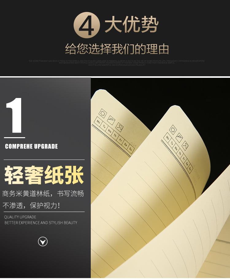 Custom creative simple business notebook gift box set a5 office supplies stationery notepad custom logo Custom creative simple business notebook gift box set a5 office supplies stationery notepad custom logo
