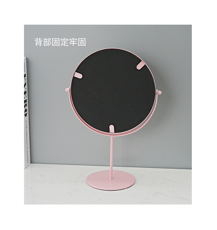 INS Nordic Internet Celebrity Desktop Makeup Mirror Dormitory Female Desktop Portable Large Student Small Mirror Home Dressing Mirror