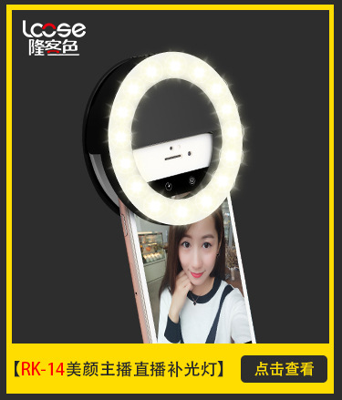 New LED dressing table style with rechargeable night light RK36 princess dressing mirror creative gift
