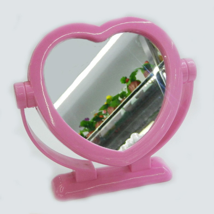 9.9918 lovely heart mirror dressing mirror to send a girlfriend