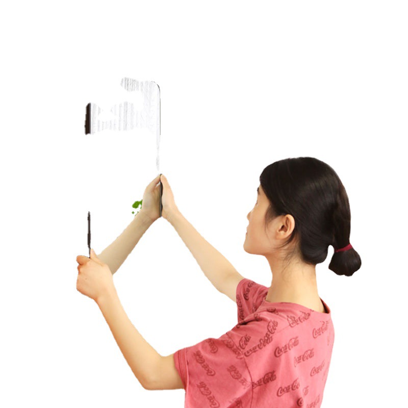 Cross-Border Export Door Mirror Body Hanging Door Household Bedroom Dressing Mirror Wall-Mounted Self-Adhesive Wall-Mounted Punch-Free Wall Hanging
