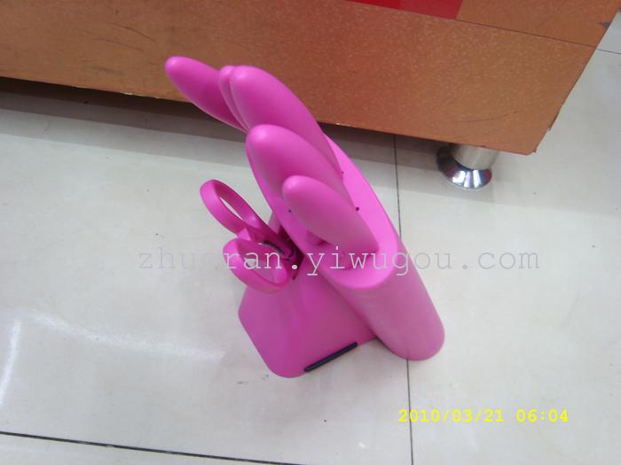 Kitchen large ramp 7 condom chef knife butcher knife scissors Peel knife utility knives