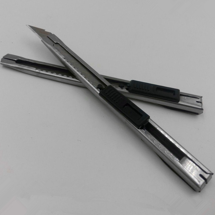 Art Knife Small Size Metal Thickening 30 Degrees Stainless Steel Art Knife DIY Carving Utility Knife Hand-Cut Paper Burin