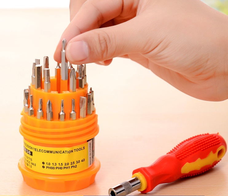 Super utility 31 and 1 screw knife multifunctional screwdriver set assembly and disassembly screw assembly tool
