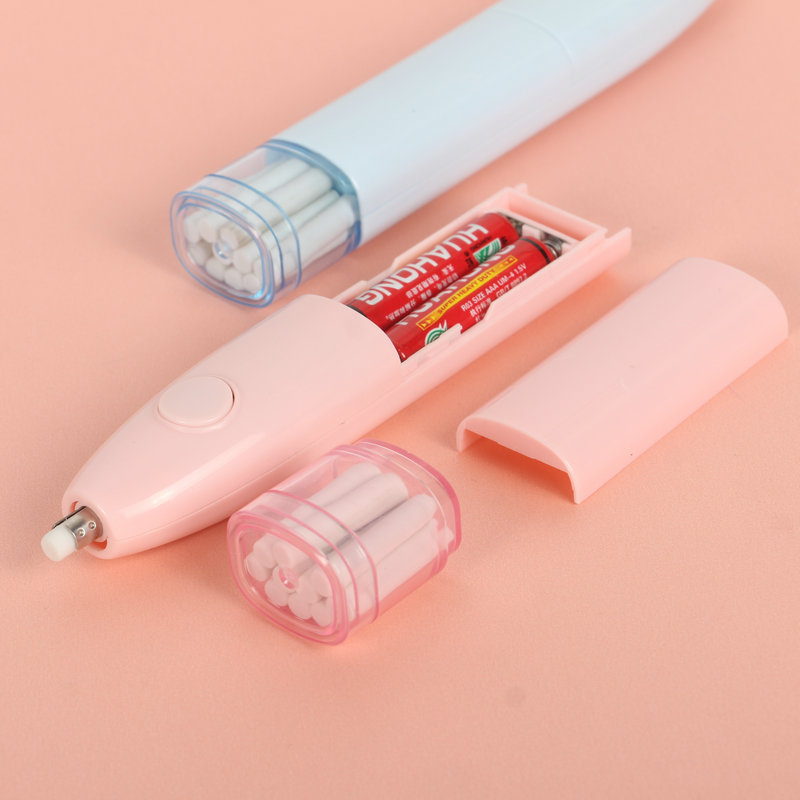 Children&#039;s Cartoon Eraser Wholesale Traceless Eraser Sketch Eraser 2B Battery Electric Eraser