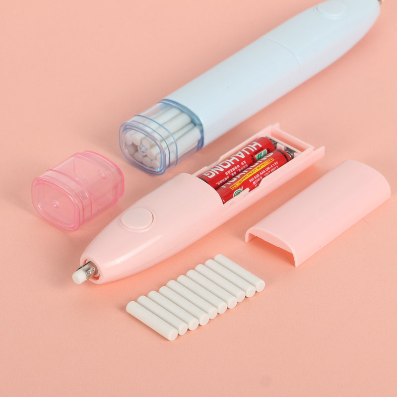 Children's Cartoon Eraser Wholesale Traceless Eraser Sketch Eraser 2B Battery Electric Eraser