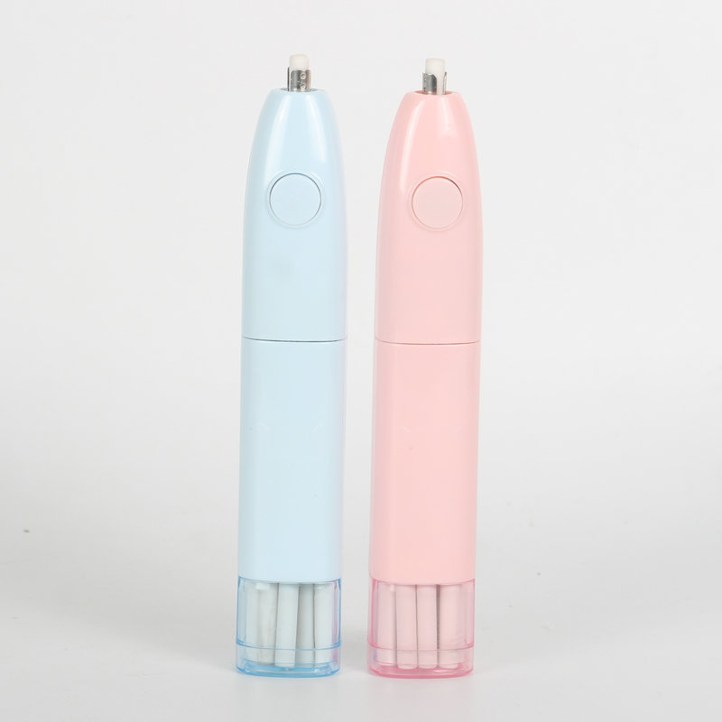 Children's Cartoon Eraser Wholesale Traceless Eraser Sketch Eraser 2B Battery Electric Eraser
