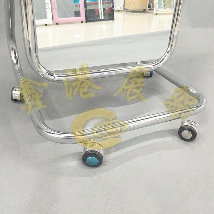 Electroplating iron mirror frame can be large mobile site general dressing mirror Electroplating iron mirror frame can be large mobile site general dressing mirror