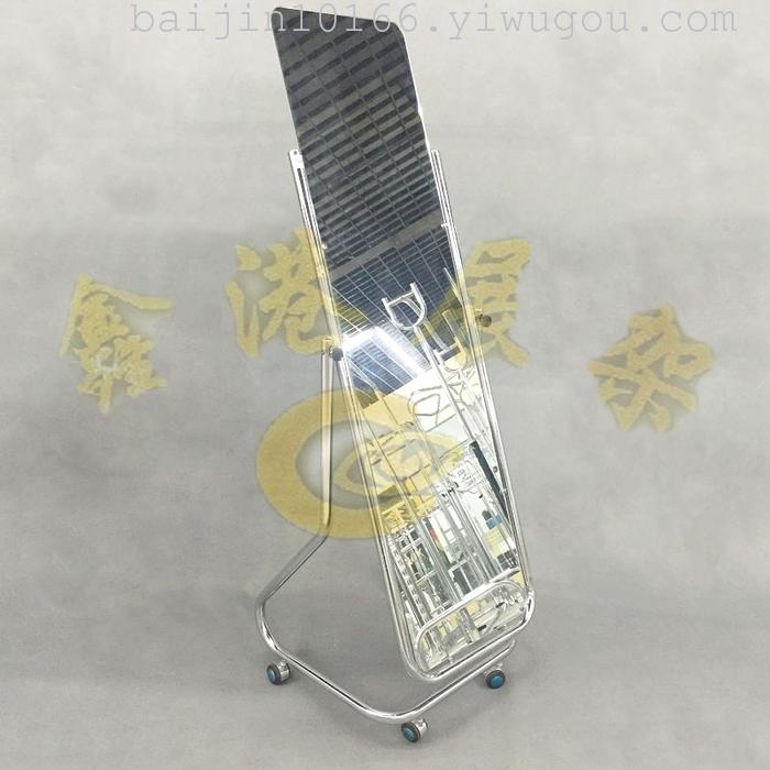 Electroplating iron mirror frame can be large mobile site general dressing mirror Electroplating iron mirror frame can be large mobile site general dressing mirror