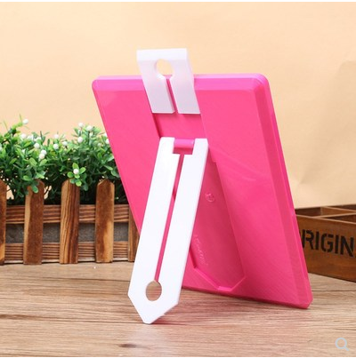 Candy Color High Clearness Mirror Desktop Folding Makeup Mirror Dressing Mirror Can Stand Hanging Mirror Portable Mirror