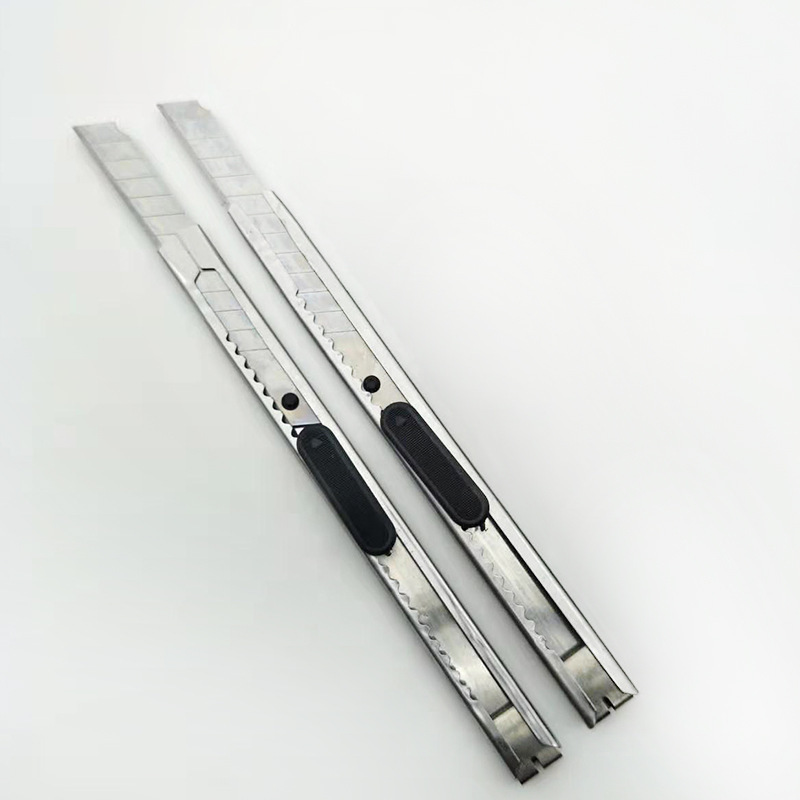 Small Stainless Steel Art Knife Multiple Functions Metal Knife Rest Art Cutter Car Film Utility Knife Paper Cutter