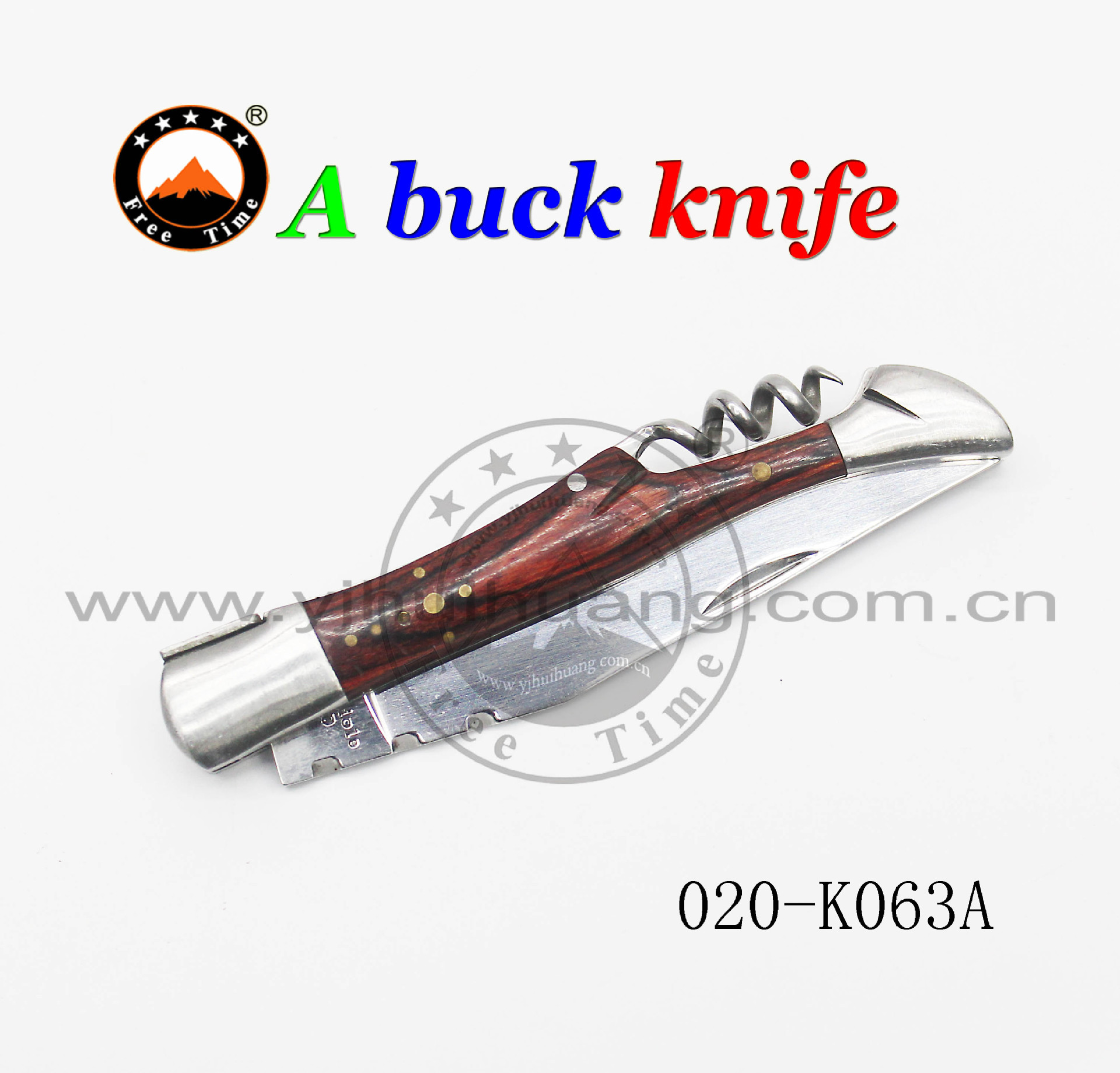 Camping folding knife utility knives multi-purpose knife knives in Yangjiang knife color wood knife