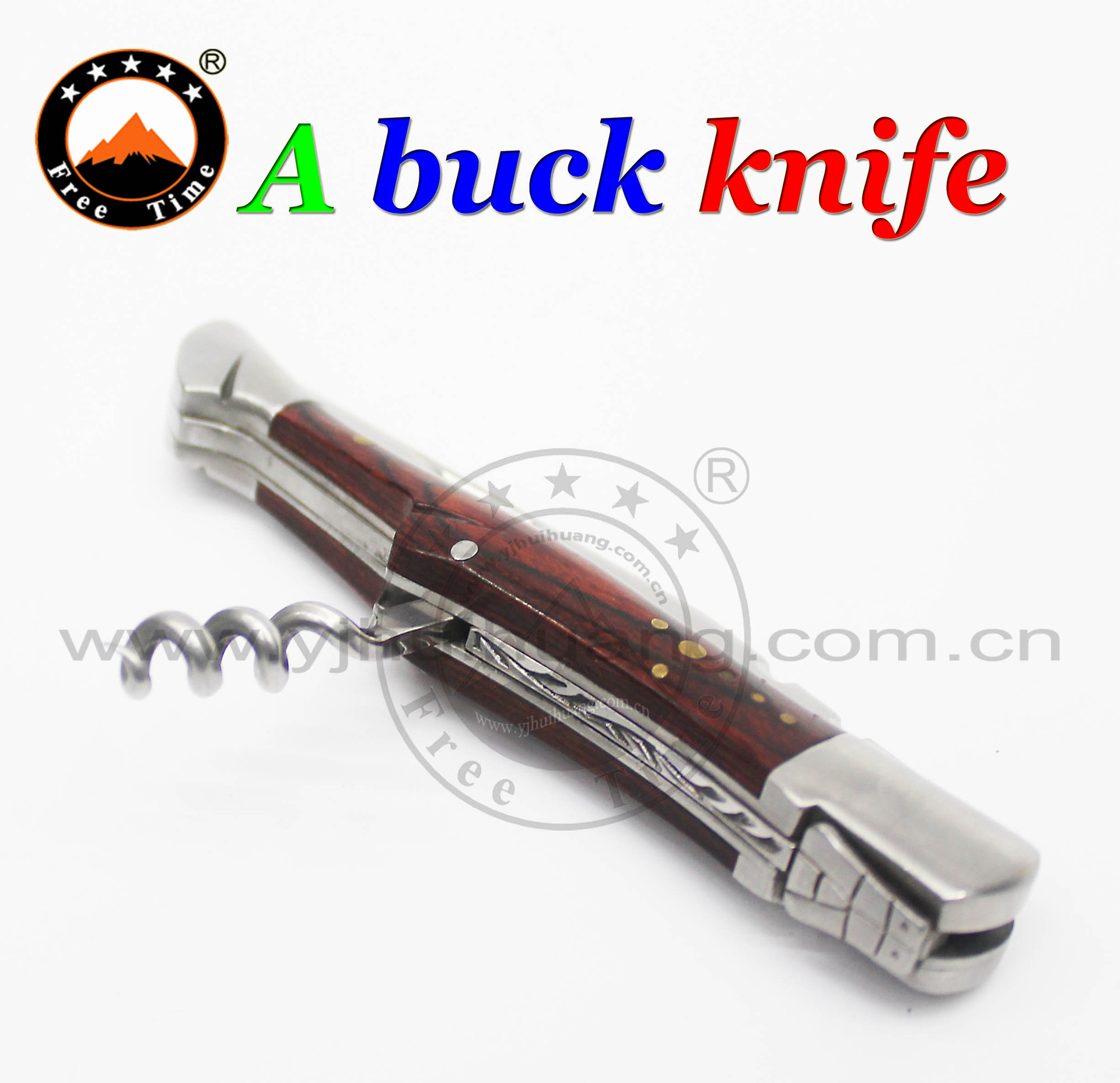 Camping folding knife utility knives multi-purpose knife knives in Yangjiang knife color wood knife