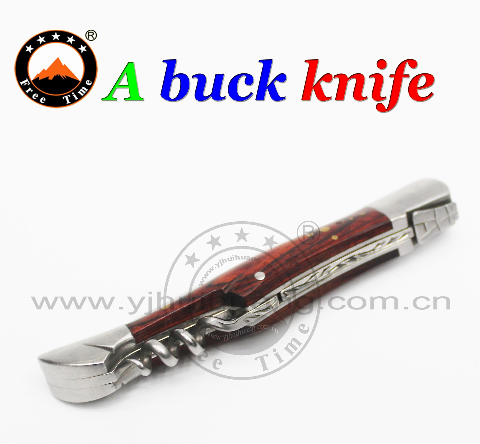 Camping folding knife utility knives multi-purpose knife knives in Yangjiang knife color wood knife